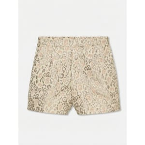Vero Moda vmbarbara hw jaquard shorts exp 10340949 birch leopard