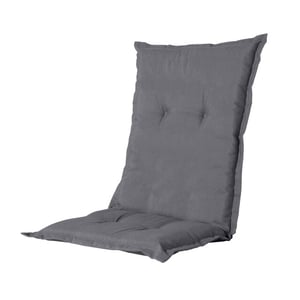 Madison tuinstoelkussen lage rug oxford grey ca. 105x50 cm set van 4