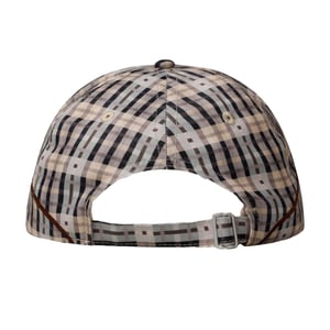 Umbro Geruite Baseballpet met logo (Beige)