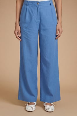 Petite Wide Leg Trouser
