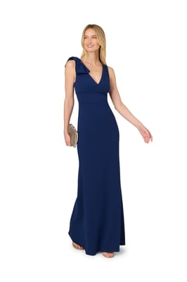 Mermaid Crepe Dress