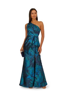 One Shldr Jacq Gown