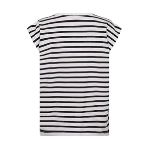 Free Quent Fqfenjal tee brilliant white & coffee bean