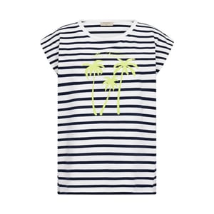 Free Quent Fqfenjal tee brilliant white & navy blue