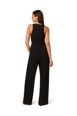 Knit Crepe Jumpsuit