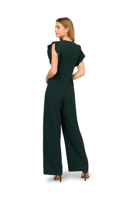 Crepe Overlay Jumpsuit