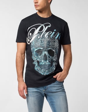T-shirt Rund Hals Kk Skalle