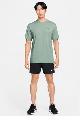 Nike Dri-FIT T-Shirt - 7" Unlined Versatile Shorts Set Green / Black