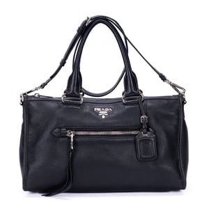 Front Pocket Double Handle Tote Shoulder Bag