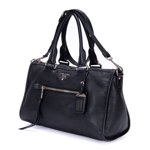 Front Pocket Double Handle Tote Shoulder Bag