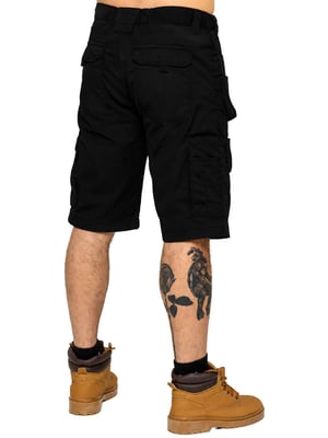 Kruze By Enzo | Heren Utility Cargo Werk Shorts