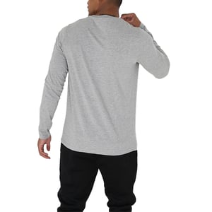 BRAVE SOUL Mens Long Sleeve T Shirts Crew Neck Casual Top Summer Cotton Tee NEW