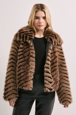 Faux Fur Jacket