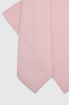 Light Pink Plus & Tall Tie and Pocket Square