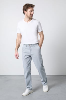 Navy Stripe Premium Chino Trousers