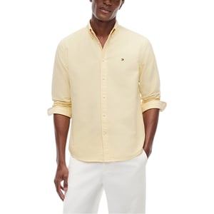 TOMMY HILFIGER Mens Shirts Regular Fit Oxford Long Sleeve Casual Cotton Formal