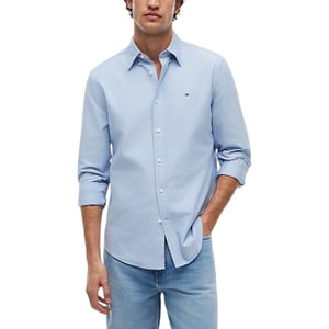 TOMMY HILFIGER Mens Shirts Regular Fit Oxford Long Sleeve Casual Cotton Formal