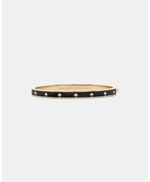 Spot The Spade Enamel Hinged Bangle