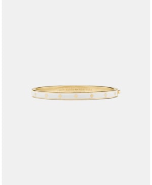 Spot The Spade Enamel Hinged Bangle