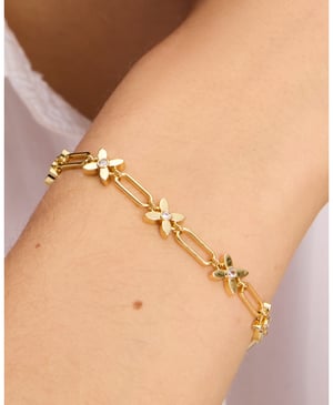 Heritage Bloom Line Bracelet