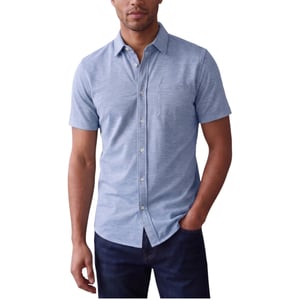 Mens Oxford Shirts Short Sleeve Plain Top Casual Lightweight Cotton Formal Shirt