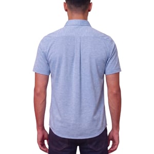 Mens Oxford Shirts Short Sleeve Plain Top Casual Lightweight Cotton Formal Shirt