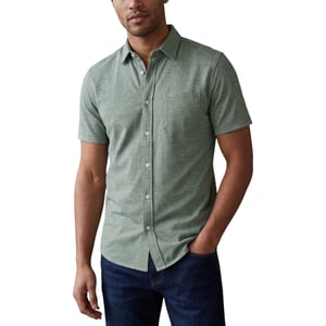 Mens Oxford Shirts Short Sleeve Plain Top Casual Lightweight Cotton Formal Shirt