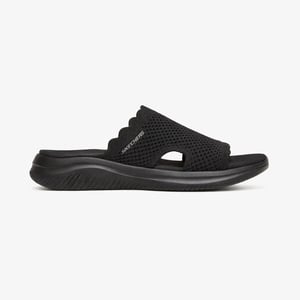 Skechers Ultra Flex 3.0 Sandal-bring I Womens Sliders Black