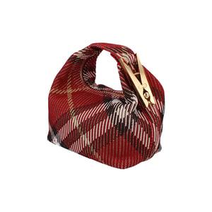 Burberry Mini Peg Duffle Bag - Rust
