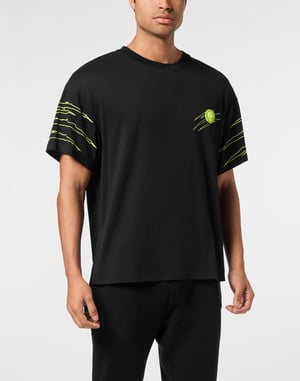 T-Shirt Ronde Hals Ss Scratch