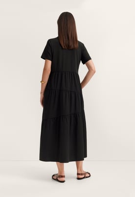 Bugatti Damen Zomerjurk met asymmetrische plooien