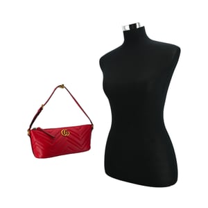 Gucci leren schoudertas GG Marmont