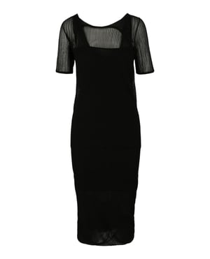Bottega Veneta Two-Layered Midi Dress