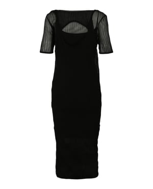 Bottega Veneta Two-Layered Midi Dress