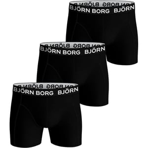 Björn Borg Onderbroeken 3-Pack Boxers Mix Zwart