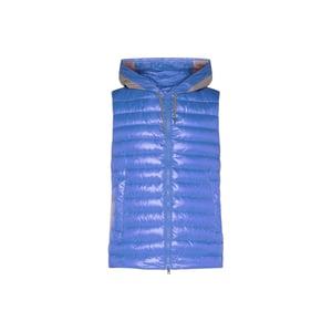 Herno Gewatteerde Bodywarmer met Capuchon en Rits