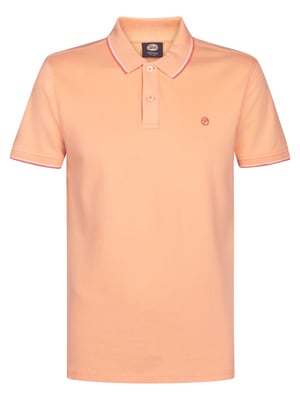 Petrol Industries - Heren Klassieke Polo Wave - Oranje