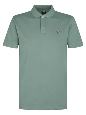 Petrol Industries - Heren Klassieke Polo Dolphin - Groen