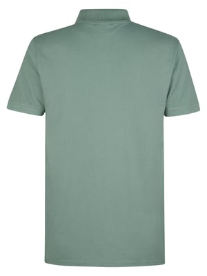Petrol Industries - Heren Klassieke Polo Dolphin - Groen