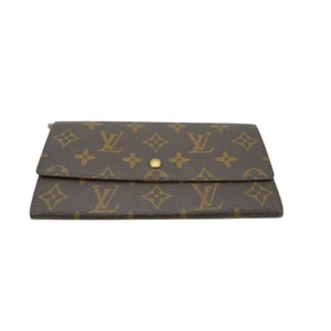 Louis Vuitton Vintage stoffen portemonnee Porte Monnaie Credt