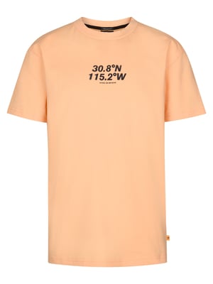 Petrol Industries - Jongens Bedrukt jersey T-shirt Roca - Oranje