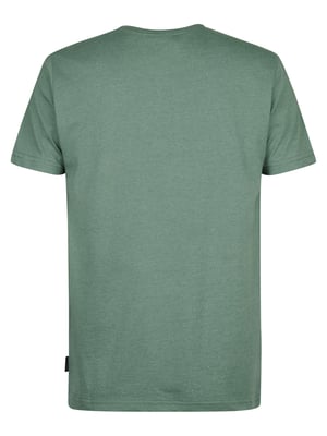 Petrol Industries - Heren Logo T-shirt Cosmos - Groen