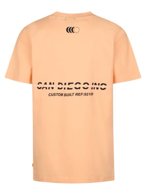 Petrol Industries - Jongens T-shirt met print Bala - Oranje