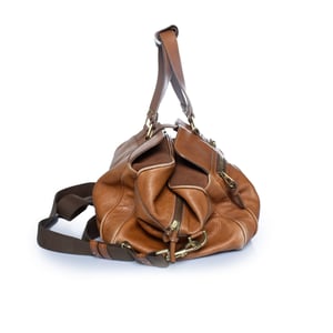 Mulberry, bruine leren Mabel schoudertas