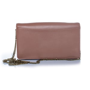 See By Chloe, Polina scallop leather evening bag