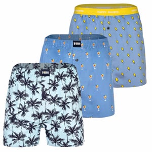 Happy Shorts Geweven Boxershorts