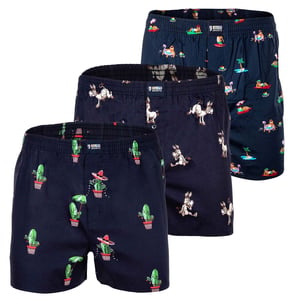 Happy Shorts Geweven Boxershorts