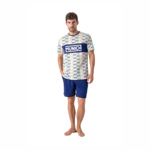 Heren Zomer Korte Pyjama's MU9