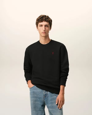 Ami Paris Men's Sweatshirt Black