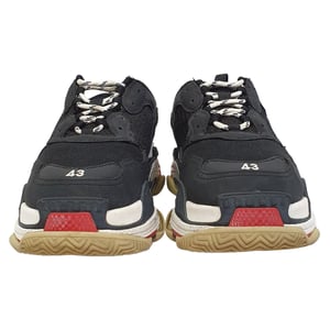Balenciaga Triple S Sneakers in Black Polyester